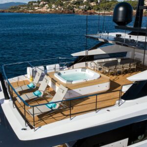 Custom Line “JAG’B” | Luxury Yacht Available for Charter