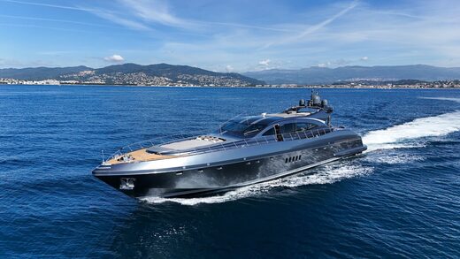 Mangusta 108 &#8220;JFF&#8221; | Luxury Yacht Available for Charter