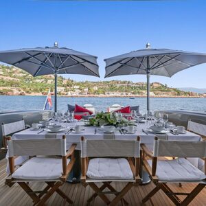 Mangusta 108 &#8220;JFF&#8221; | Luxury Yacht Available for Charter
