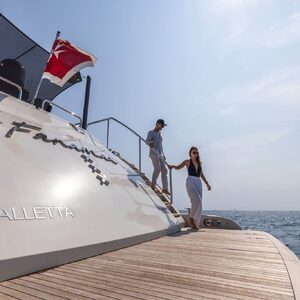 Mangusta 110 &#8220;FANAMAX&#8221; | Yacht de Luxe à Louer
