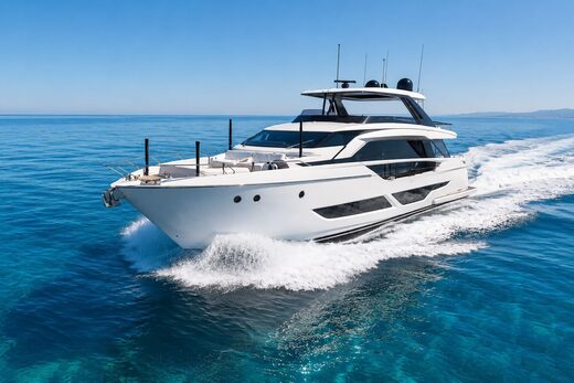 Ferretti 860 &#8220;LADY AGA&#8221; | Yacht de Luxe à Louer
